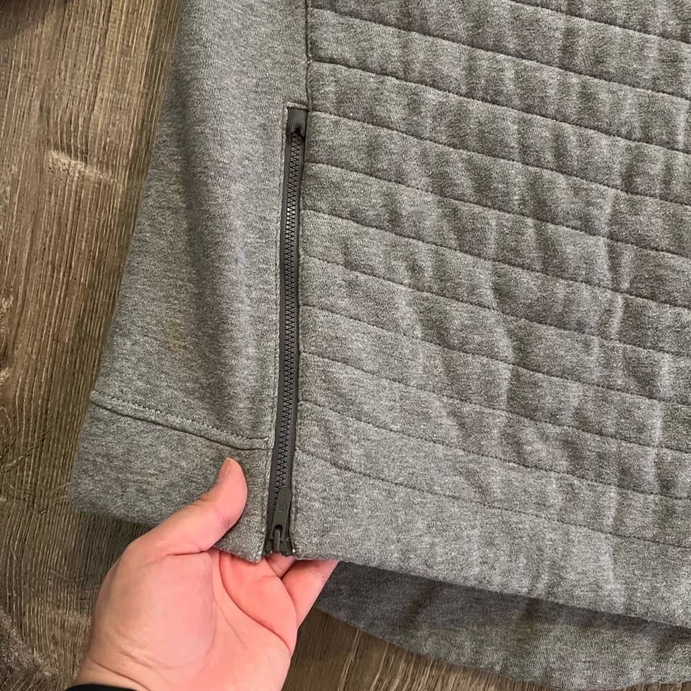 Lululemon Fleece Be True Crew Heathered Medium Grey - Picture 7 of 9
